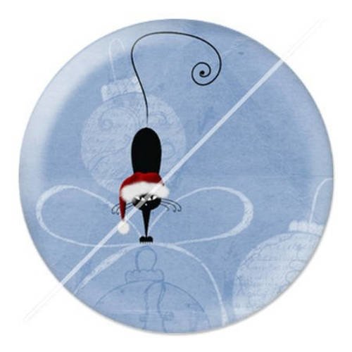 Cabochon résine a coller 25 mm noël g9 