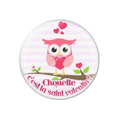 Cabochon résine a coller 25 mm saint valentin 5 