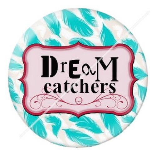 Cabochon résine a coller 25 mm dreamcatcher attrape reve 7 