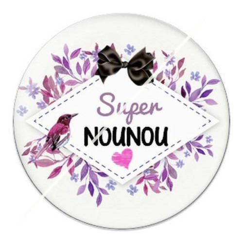 Cabochon résine a coller 25 mm pour nounou e13 