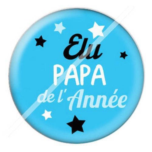 Cabochon résine a coller 25 mm pour super papa c14 