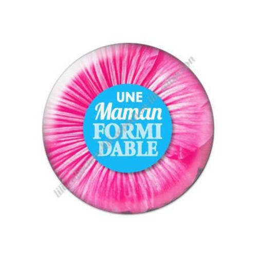 Cabochon résine a coller 25 mm maman p14 