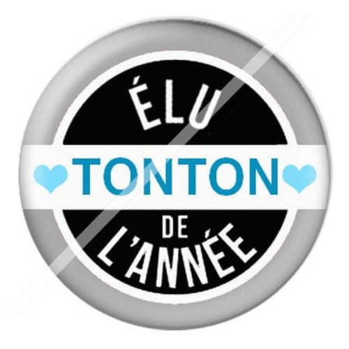 Cabochon résine a coller 25 mm pour tonton a1 