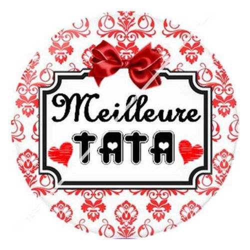 Cabochon résine a coller 25 mm pour super tata 11 