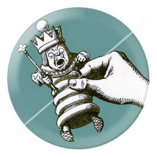 Cabochon résine a coller 25 mm à alice c7 