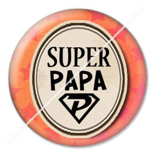 Cabochon résine a coller 25 mm pour super papa s2 