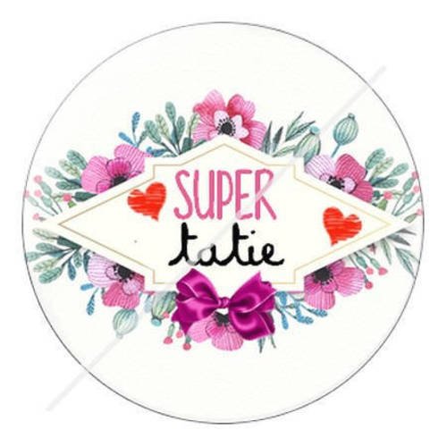 Cabochon résine a coller 25 mm pour tata tatie s5 