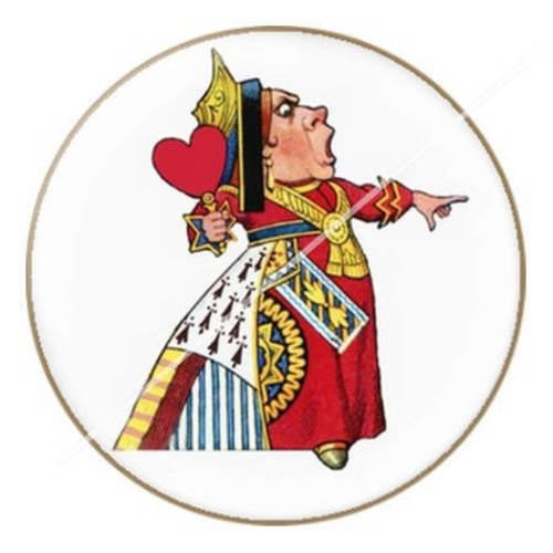 Cabochon résine a coller 25 mm à alice c9 