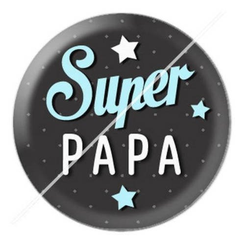 Cabochon résine a coller 25 mm pour super papa s4 
