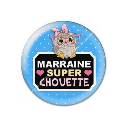 Cabochon résine a coller 25 mm marraine f3 