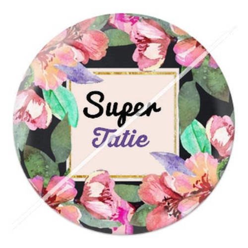 Cabochon résine a coller 25 mm tatie 4 