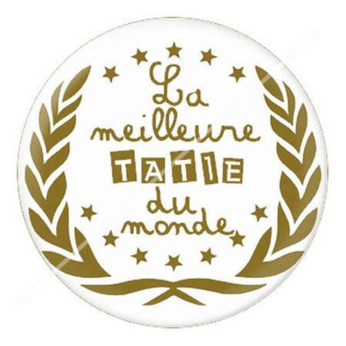 Cabochon résine a coller 25 mm pour tata tatie c6 