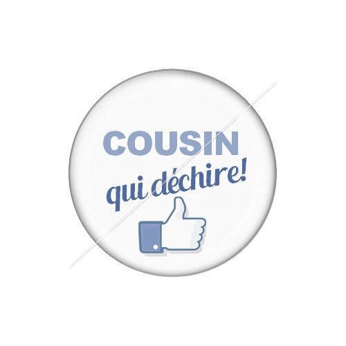 Cabochon résine a coller 25 mm cousin 24 