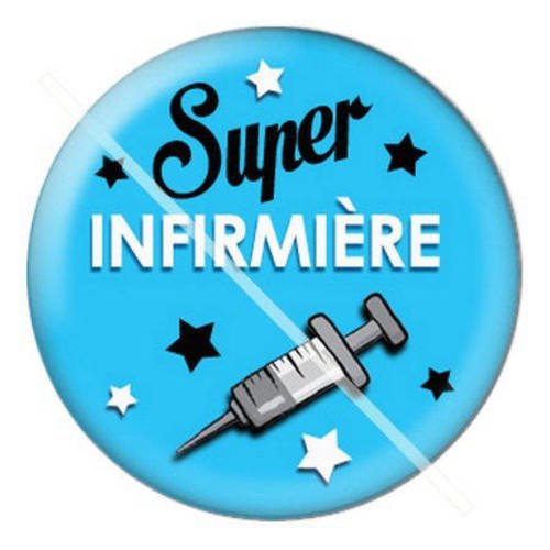 Cabochon résine a coller 25 mm pour infirmière 4 