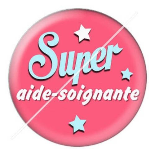 Cabochon résine a coller 25 mm pour aide soignante 1 
