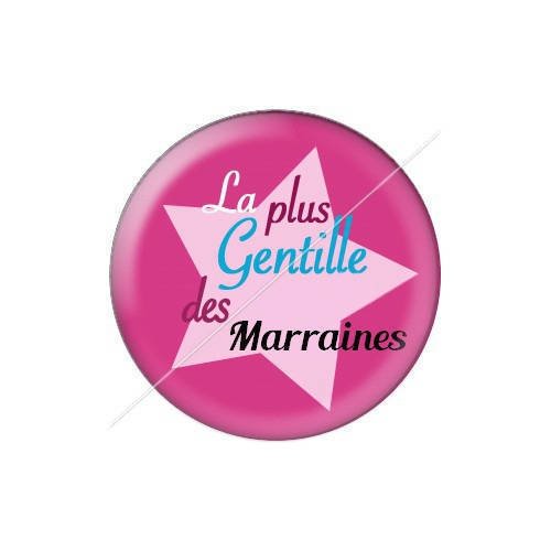 Cabochon résine a coller 25 mm marraine j21 