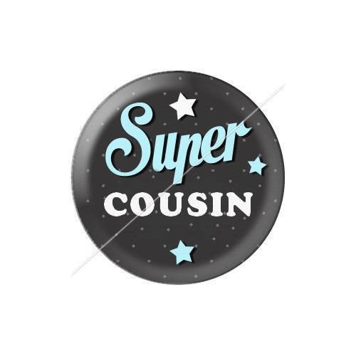 Cabochon résine a coller 25 mm cousin 31 