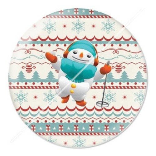 Cabochon résine a coller 25 mm noël e12 