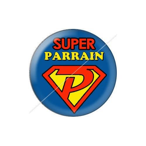 Cabochon résine a coller 25 mm parrain j24 