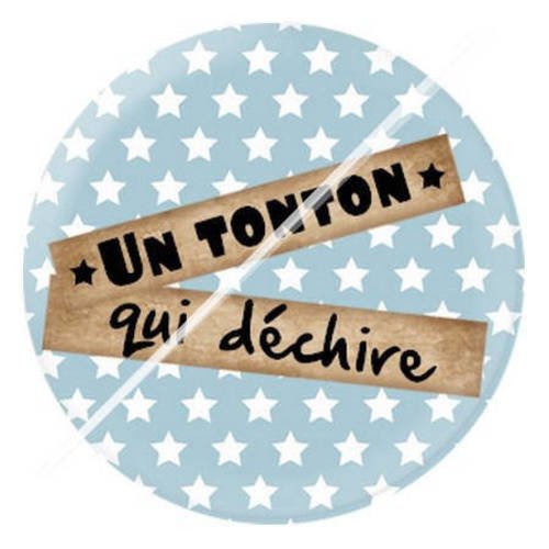 Cabochon résine a coller 25 mm pour tonton 3 