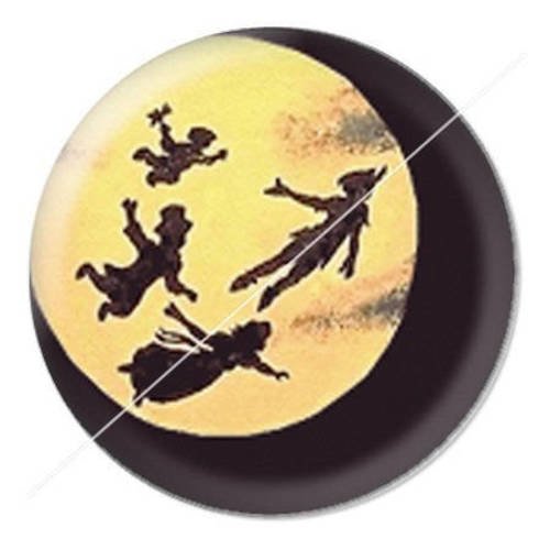 Cabochon résine a coller 25 mm peter pan never grow up 13 