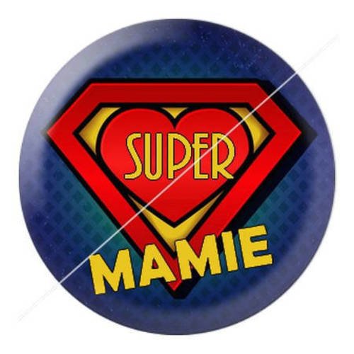 Cabochon résine a coller 25 mm pour mamie 2 