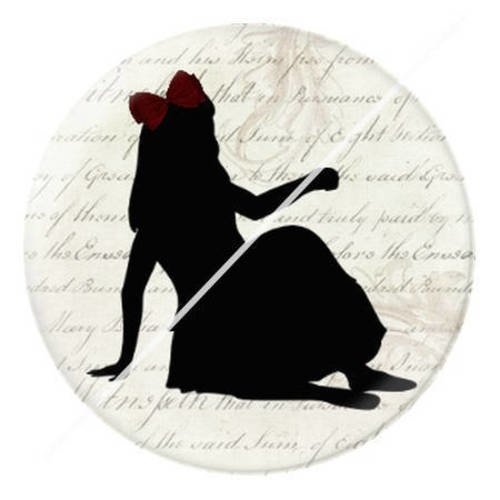 Cabochon résine a coller 25 mm à alice 4 