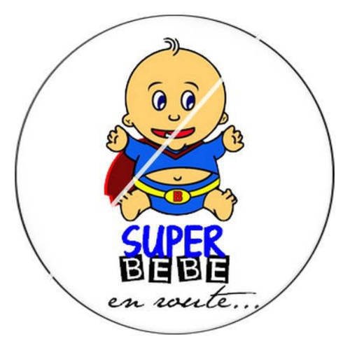 Cabochon résine a coller 25 mm bebe femme enceinte b4 