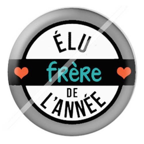 Cabochon résine a coller 25 mm pour frere 9 