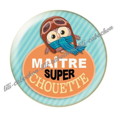 Cabochon résine a coller 25 mm maître i20 