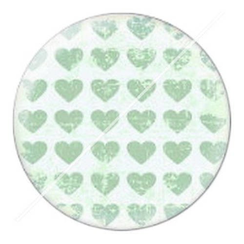 Cabochon résine a coller 25 mm miss mademoiselle selfie coeur 22 