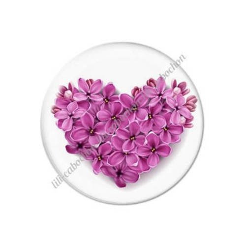 Cabochon résine a coller 25 mm maman m13 