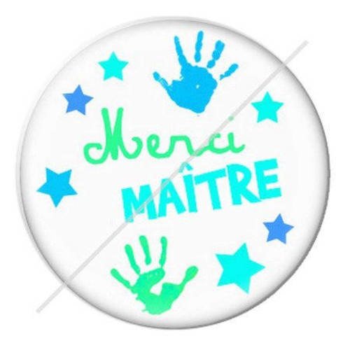 Cabochon résine a coller 25 mm pour maître b8 