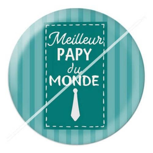 Cabochon résine a coller 25 mm papy 21 