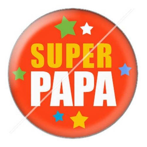 Cabochon résine a coller 25 mm papa d3 