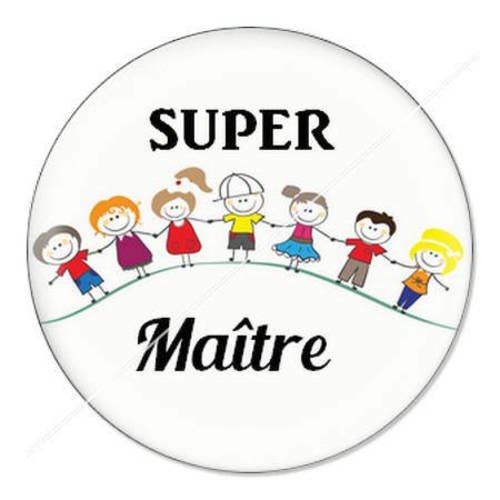 Cabochon résine a coller 25 mm maître f21 