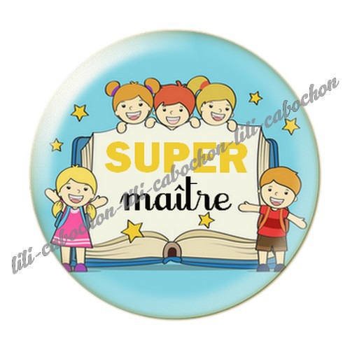 Cabochon résine a coller 25 mm maître i45 