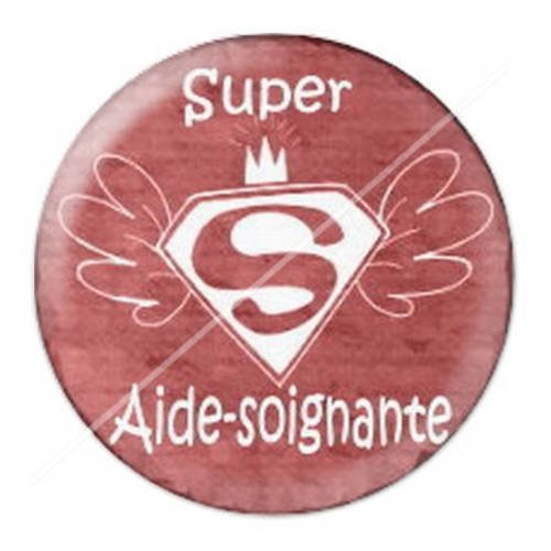 Cabochon résine a coller 25 mm pour aide soignante 