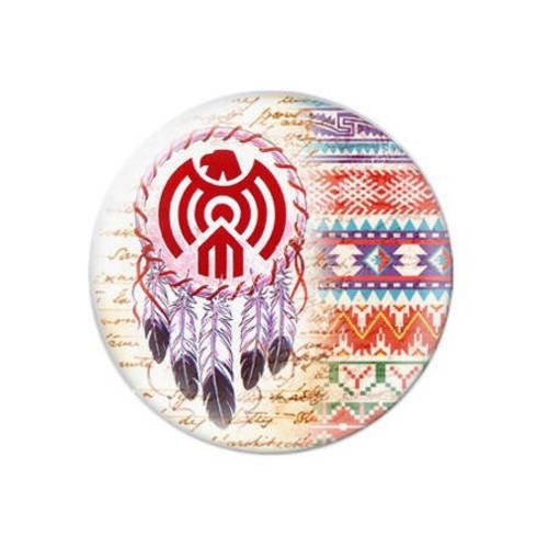 Cabochon résine a coller 25 mm dreamcatcher attrape-rêves indiens c7 