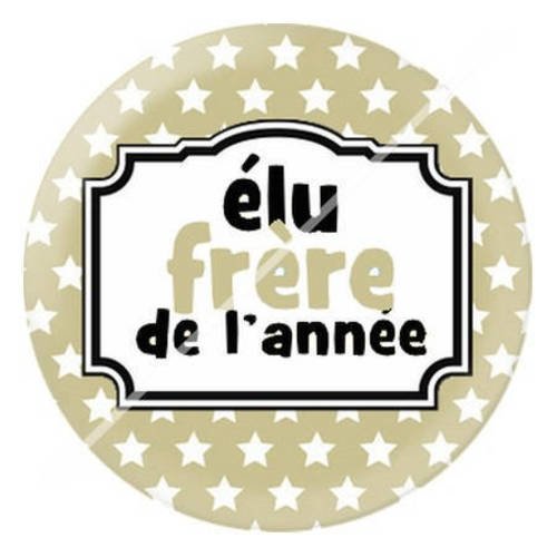 Cabochon résine a coller 25 mm frère 7 