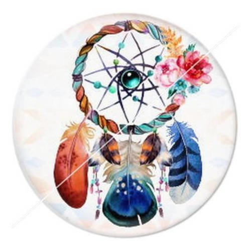 Cabochon résine a coller 25 mm dreamcatcher attrape-rêves flèches ethniques indiens 2 
