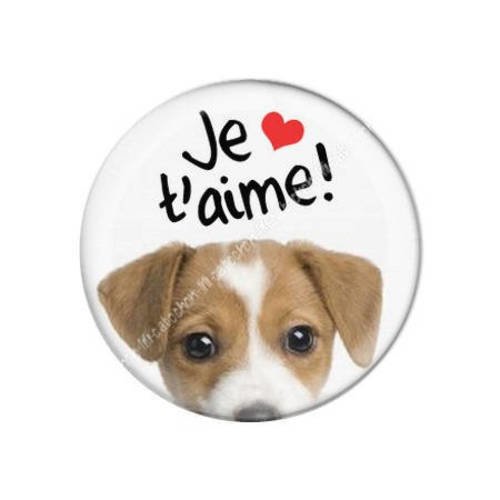 Cabochon résine a coller 25 mm saint valentin amour je t'aime a8 