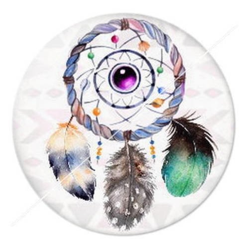 Cabochon résine a coller 25 mm dreamcatcher attrape-rêves flèches ethniques indiens 4 