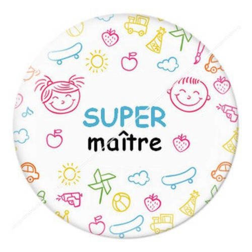 Cabochon résine a coller 25 mm maître f29 