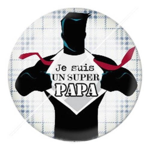 Cabochon résine a coller 25 mm pour papa f13 