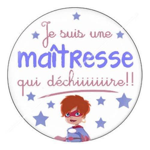 Cabochon résine a coller 25 mm pour maîtresse d7 