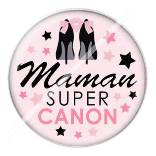 Cabochon résine a coller 25 mm pour maman f4 
