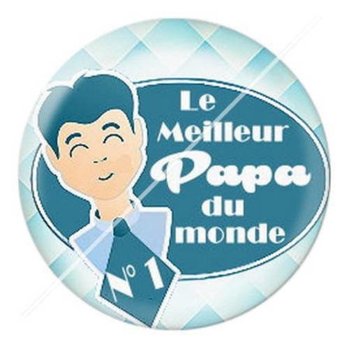 Cabochon résine a coller 25 mm pour papa f12 
