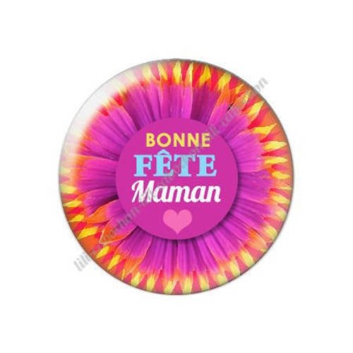 Cabochon résine a coller 25 mm maman p6 