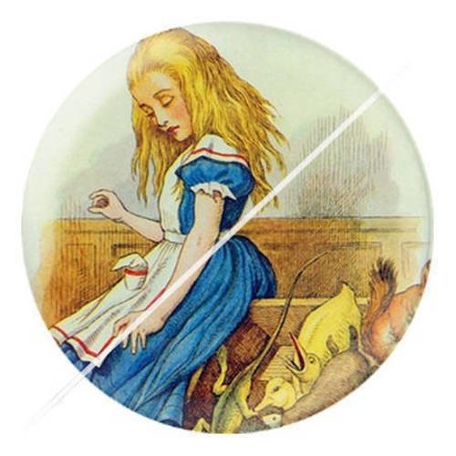 Cabochon résine a coller 25 mm à alice b12 